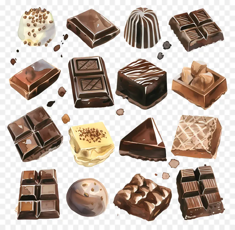 Chocolate，Chocolates PNG