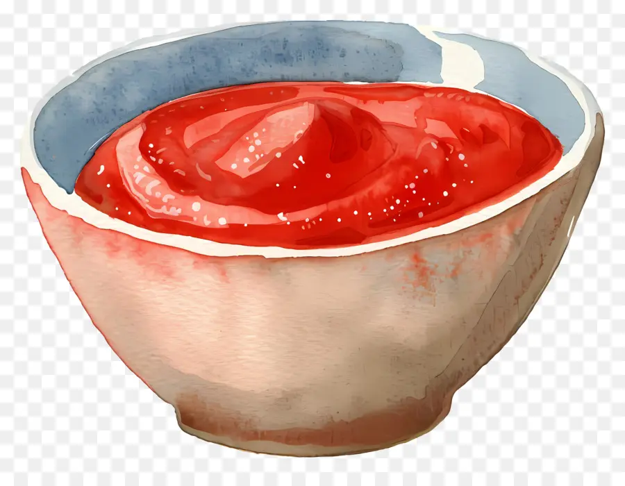 Tazón De Salsa De Tomate，Salsa De Tomate PNG