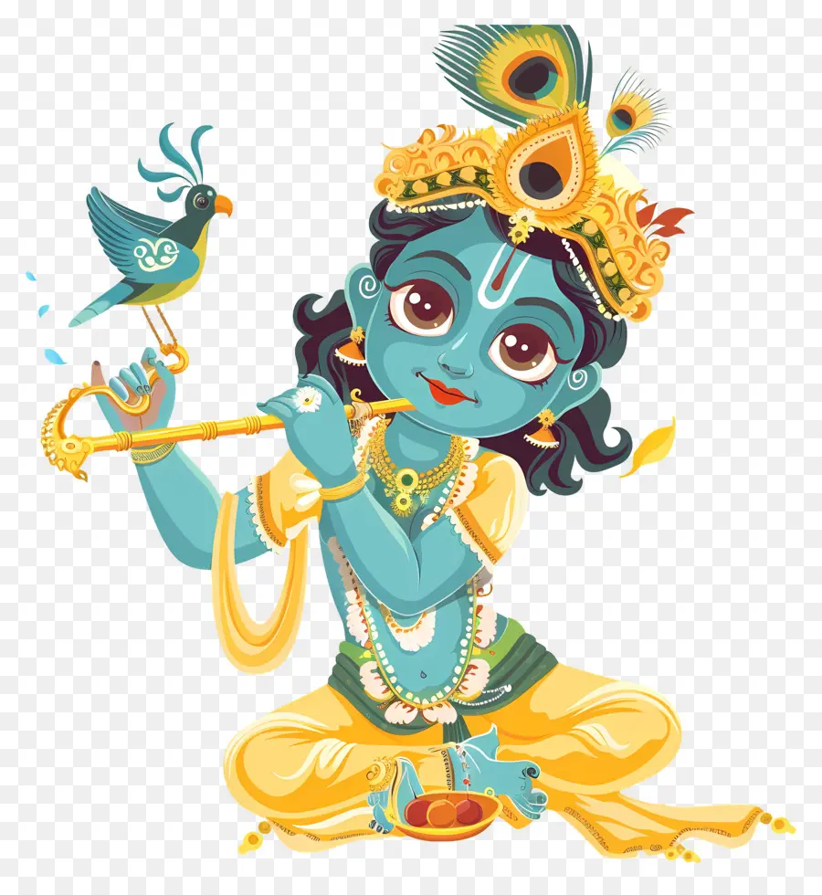 Krishna Janmashtami，La Historieta PNG