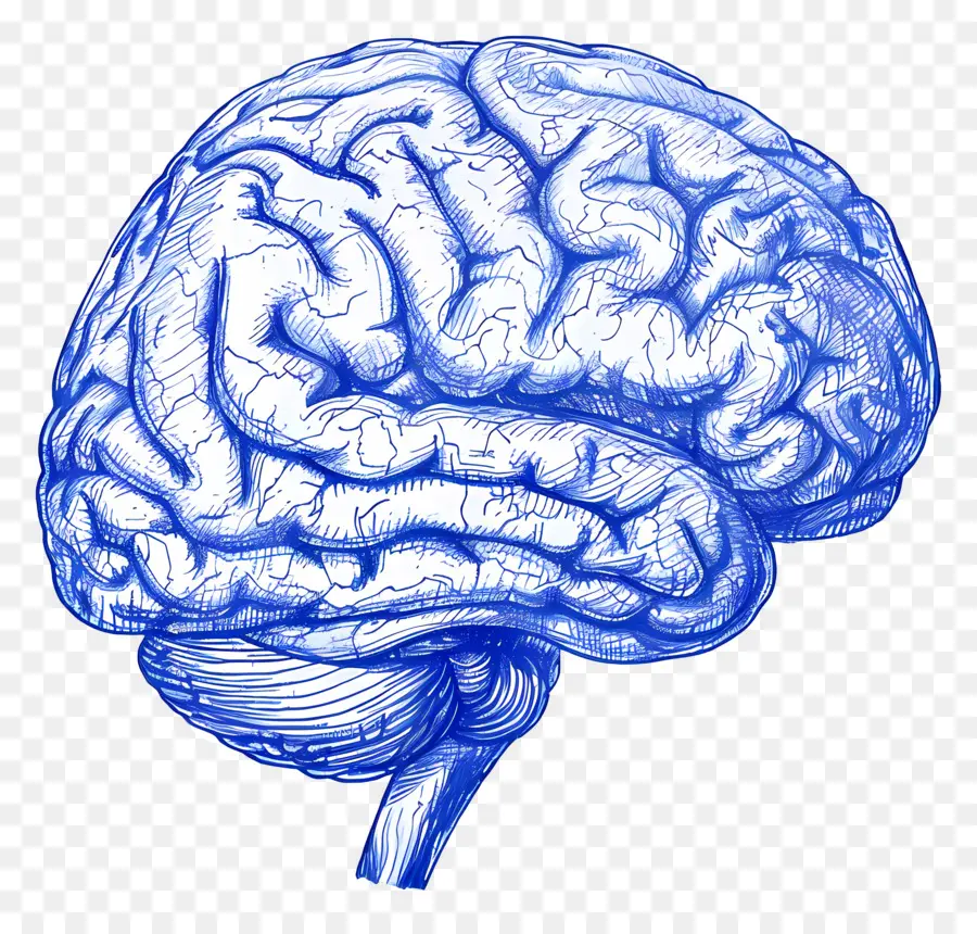 Blue Brain，Anatomía Del Cerebro Humano PNG