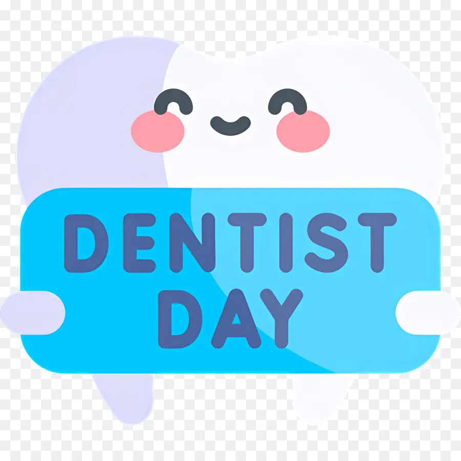 Dia Del Dentista，Diente Feliz PNG