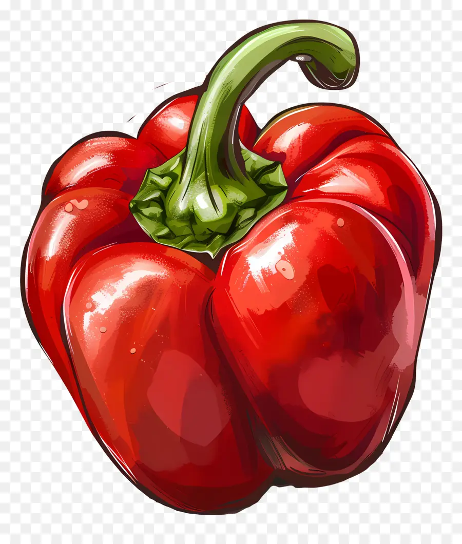 Pimienta，Pimiento Rojo PNG