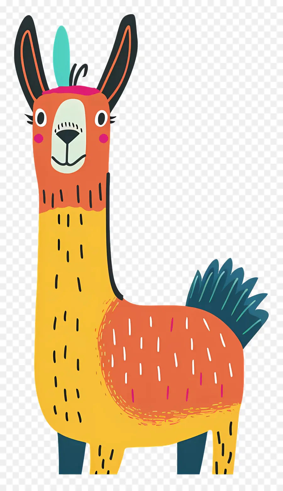 Llama De Dibujos Animados，Llama PNG