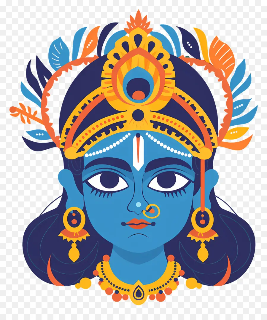 Krishna Janmashtami，1 Diosa Hindú PNG