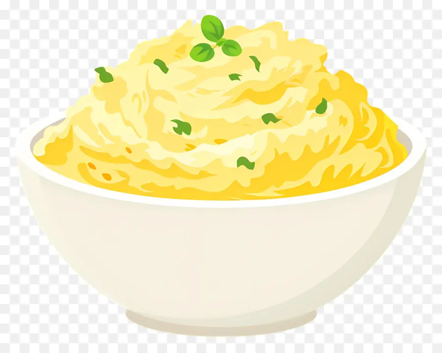 Puré De Patatas，Tazón De Puré De Patatas PNG