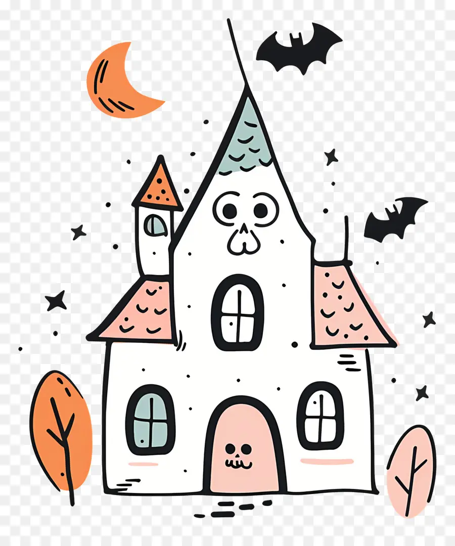 Casa De Halloween，Casa Embrujada PNG