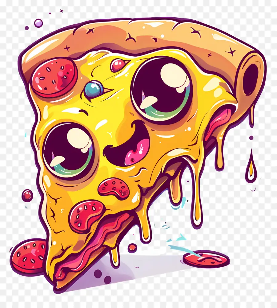 Pizza，Linda Porción De Pizza PNG