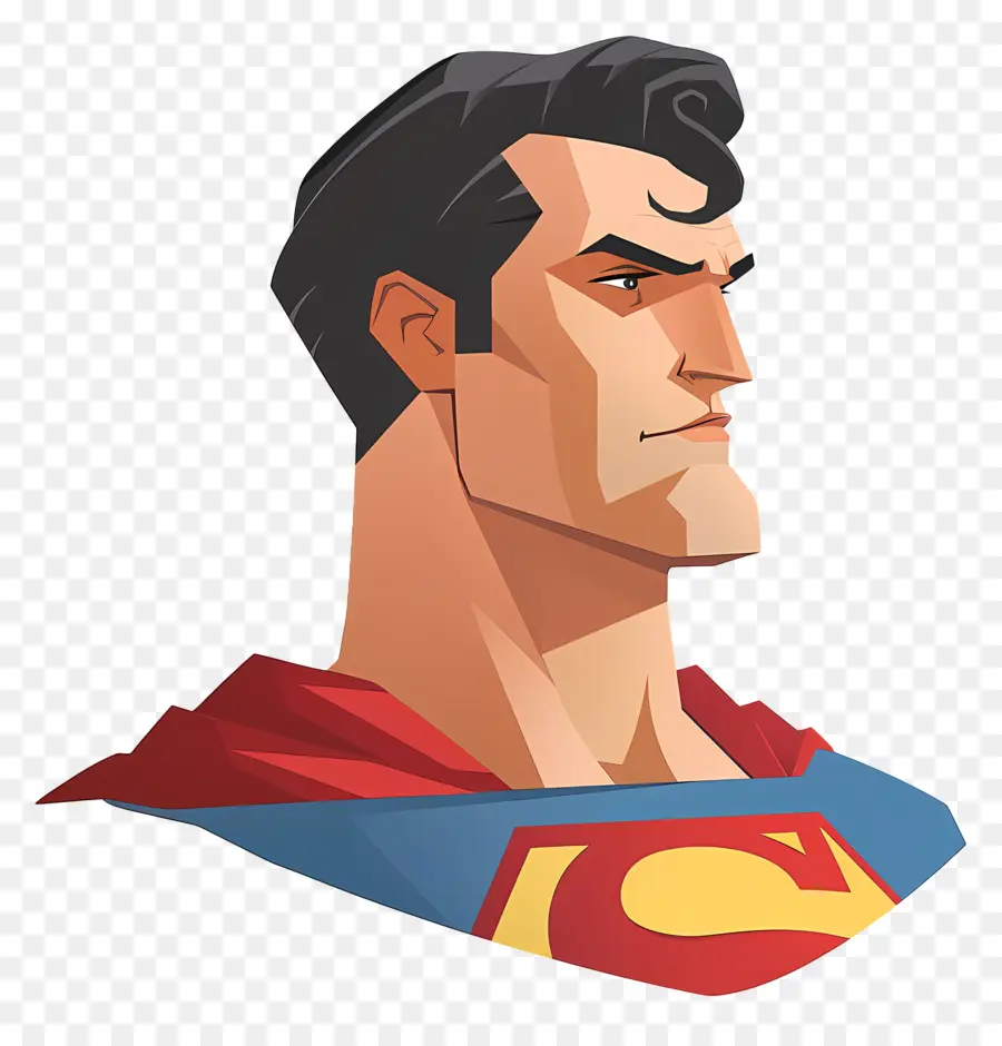 Cabeza De Superman，Superhéroe PNG