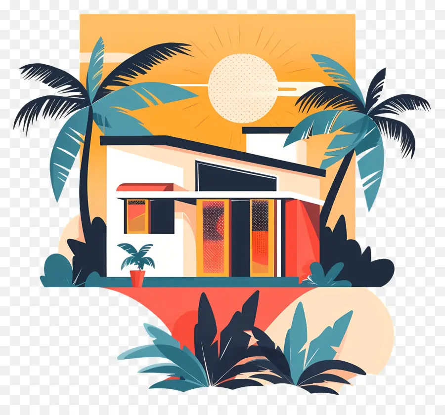 Casa De Veraneo，Tropical PNG