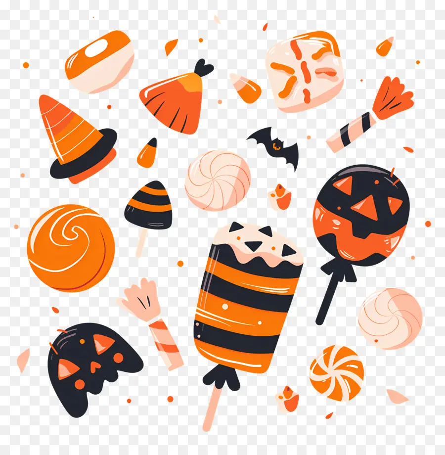 Dulces De Halloween，Halloween PNG