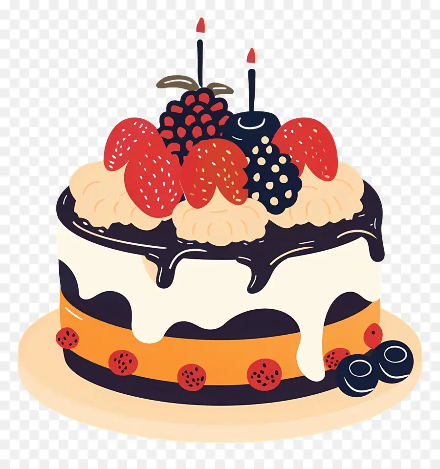 El Pastel De Frutas，Pastel PNG