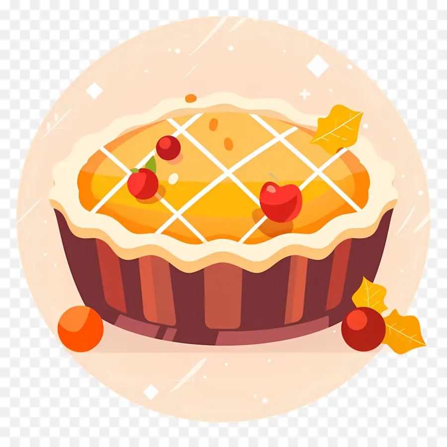 Pastel De Acción De Gracias，Pastel PNG