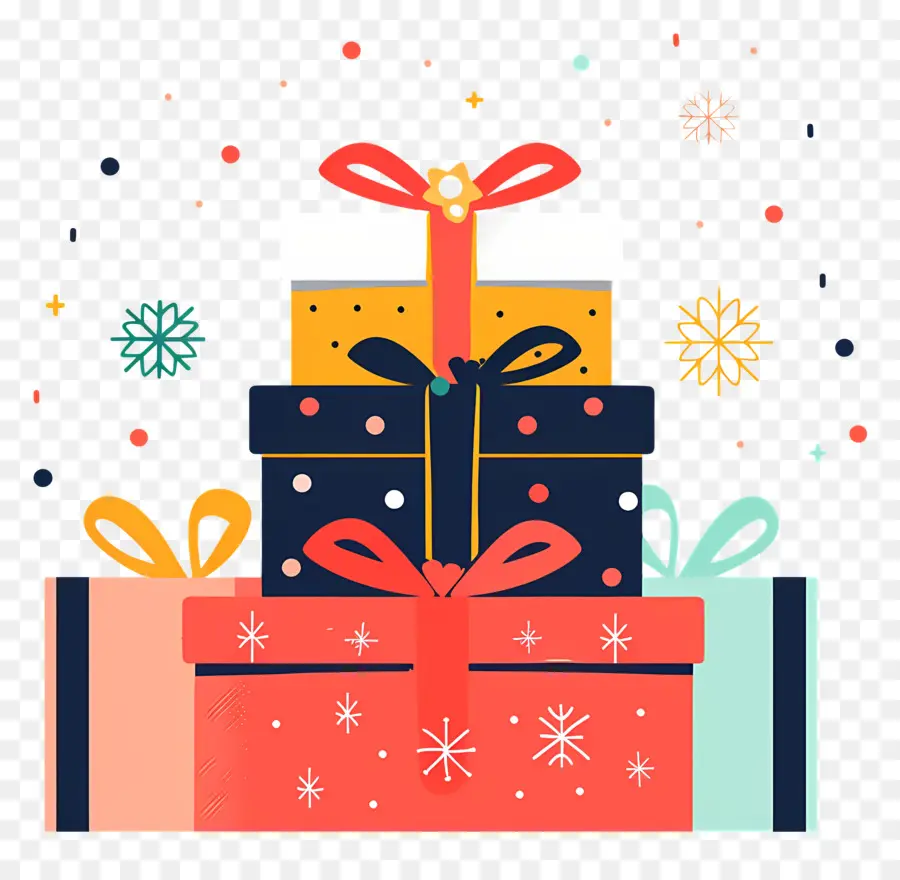 Regalos De Navidad，Cajas De Regalo PNG