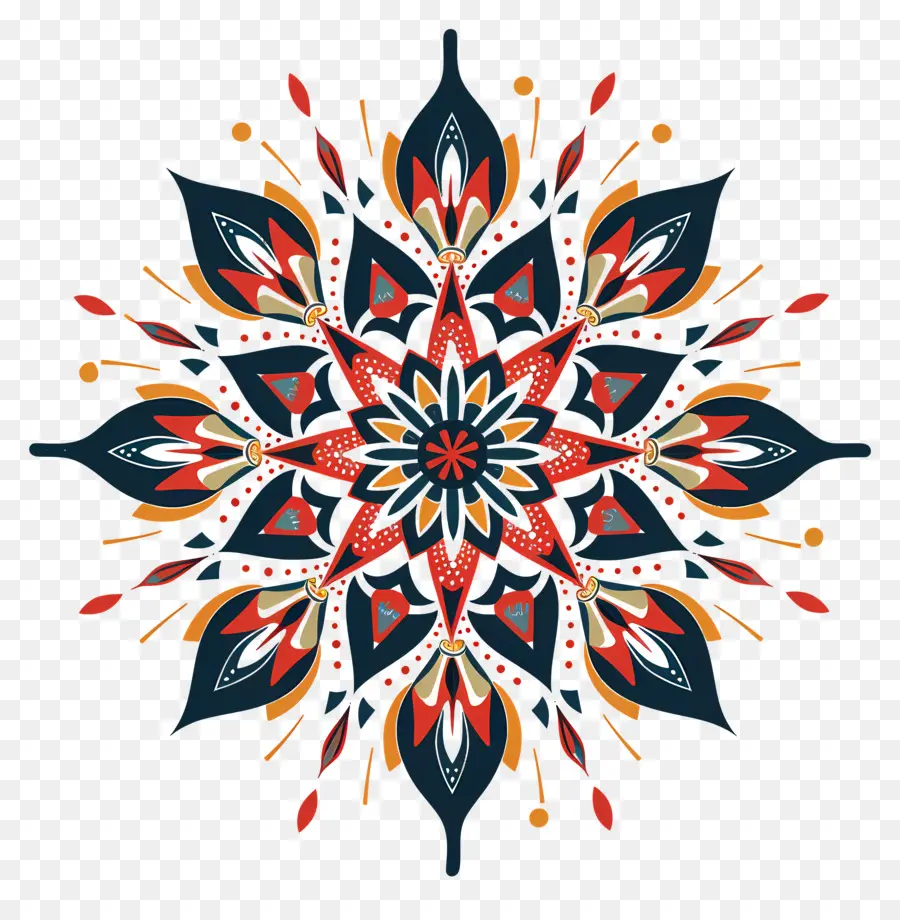 Mandala De Lujo，Mándala Colorida PNG