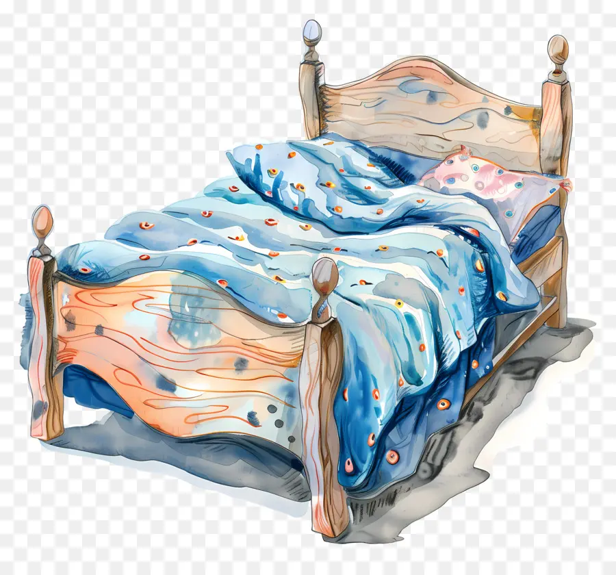 Cama，Cama De Madera PNG