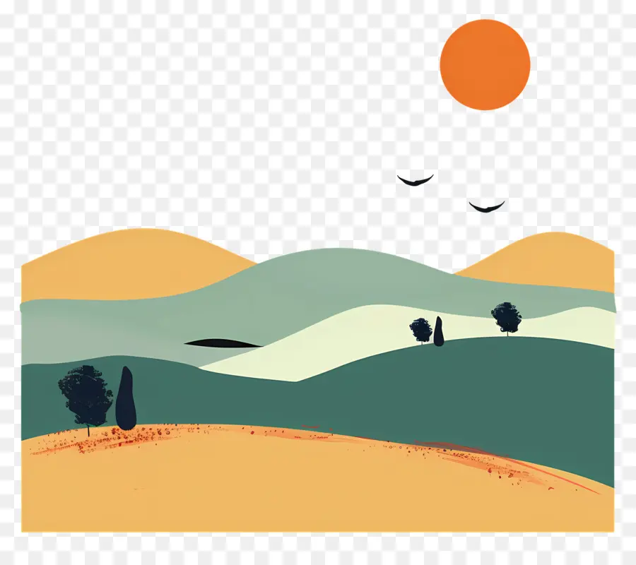 Paisaje De Verano，La Fotografía De Paisaje PNG