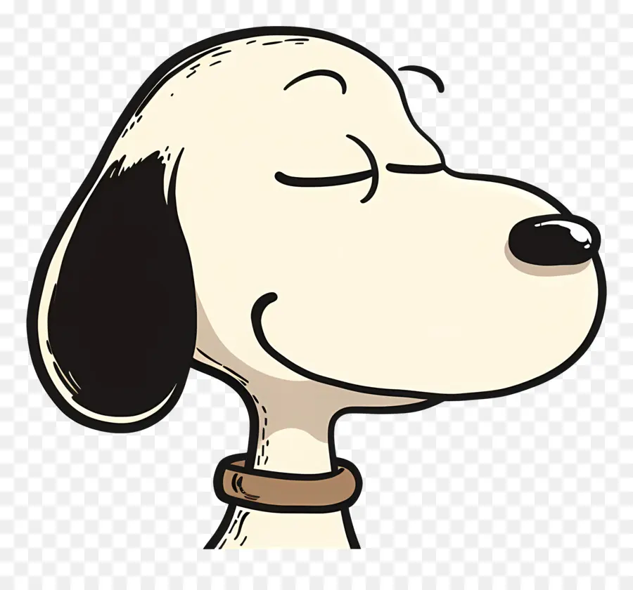 Cabeza De Snoopy，Perro De Dibujos Animados PNG