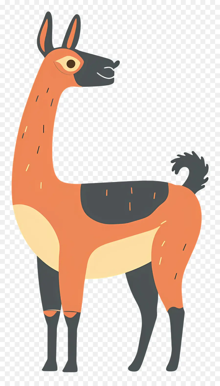 De Dibujos Animados De La Llama，Llama PNG