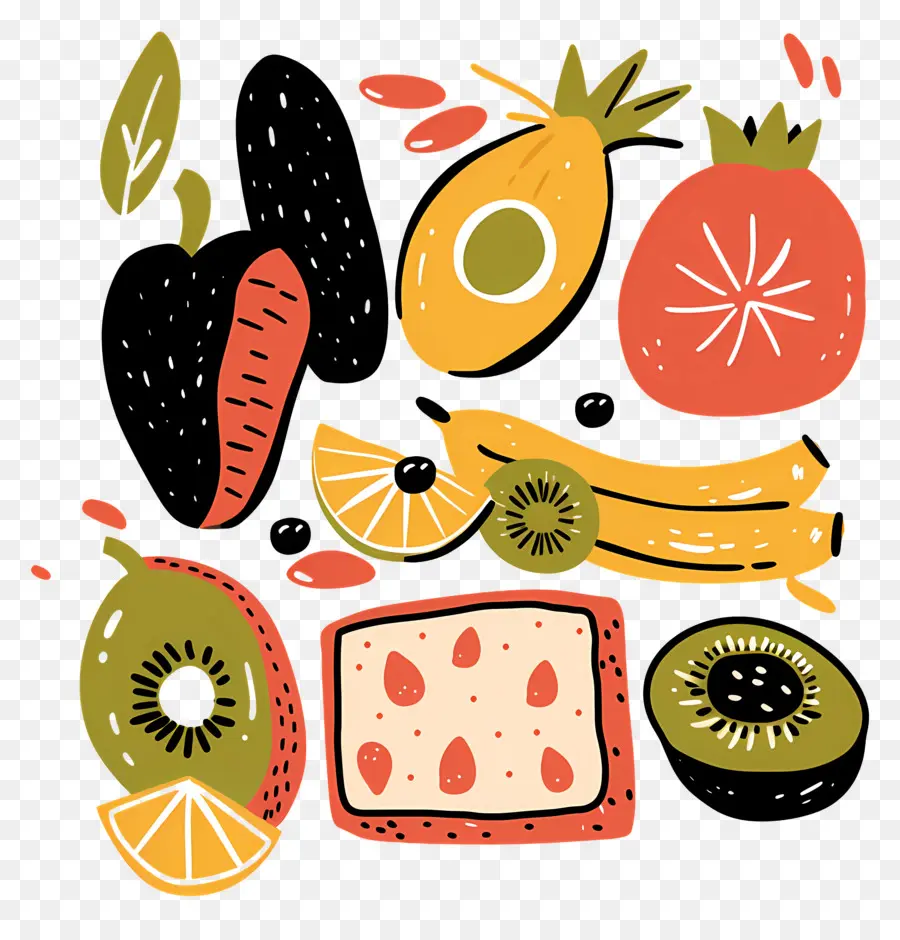 Alimentos Saludables，Frutas PNG