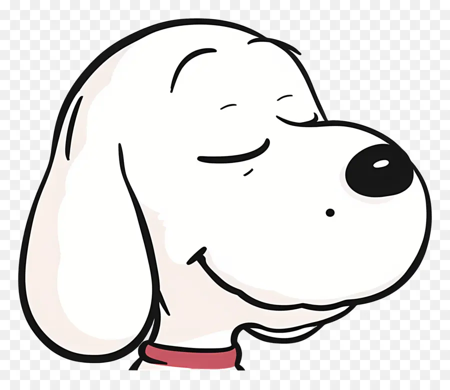 Snoopy Head，Perro De Dibujos Animados PNG