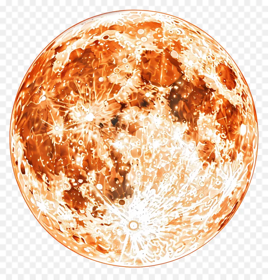 Luna Naranja，Sol PNG