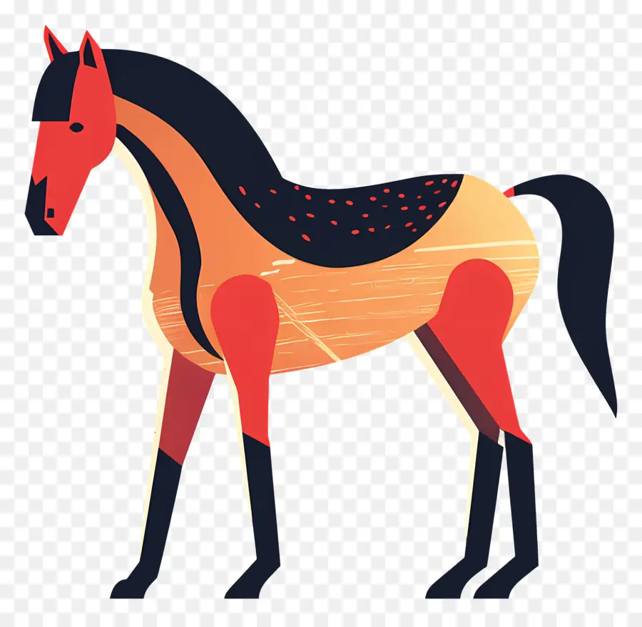 Dibujos Animados De Caballos，Caballo PNG