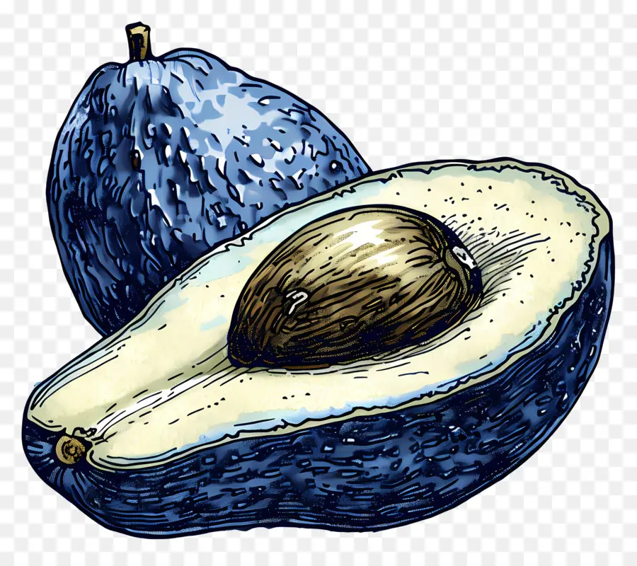 Aguacate，La Fruta Verde PNG