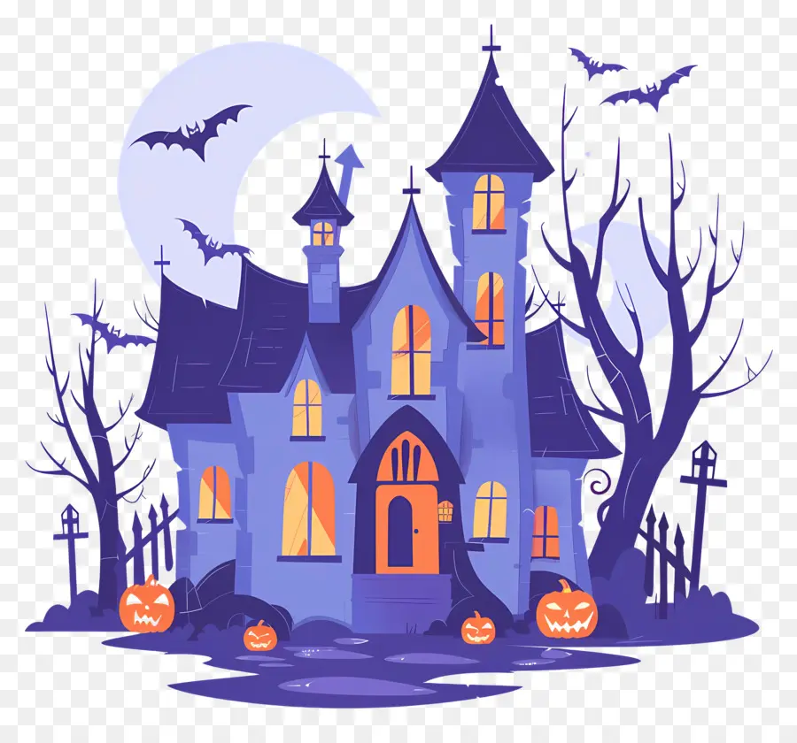 Casa De Halloween，La Casa Encantada PNG