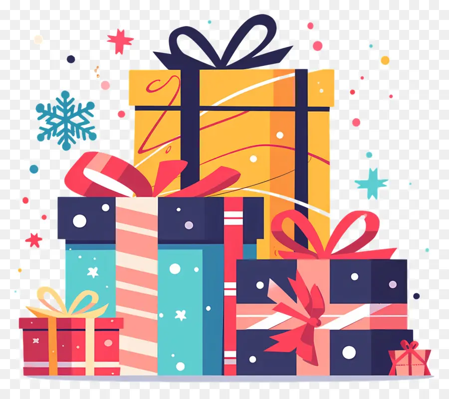 Regalos De Navidad，Cajas De Regalo PNG