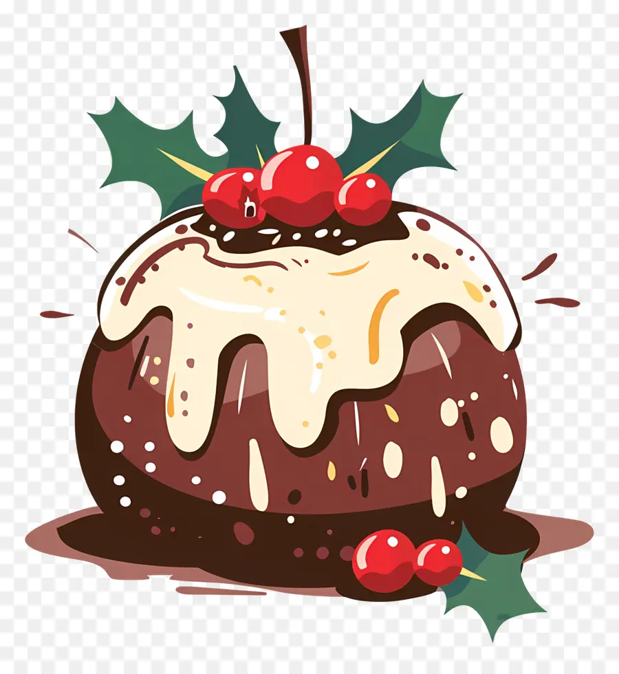 Pudín De Navidad，Postre PNG