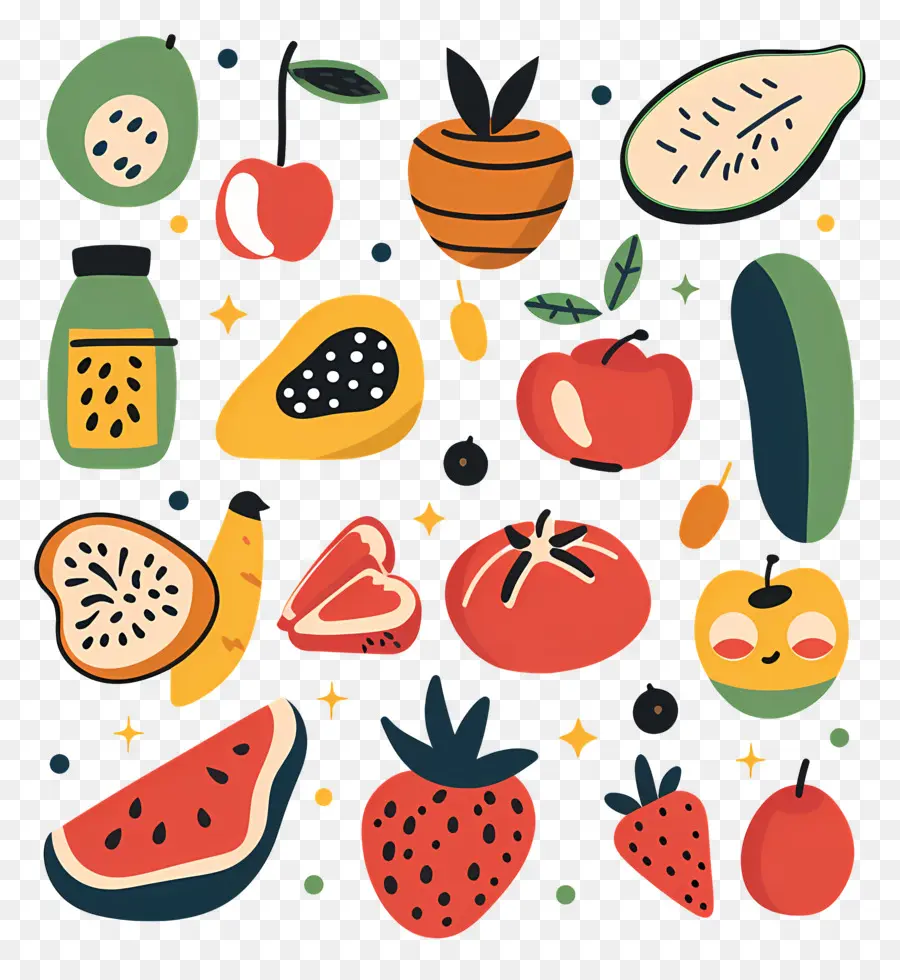 Alimentos Saludables，Frutas PNG