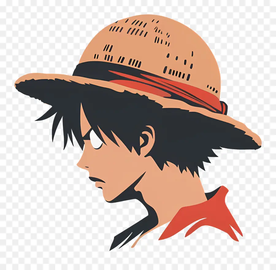 Cabeza De Luffy，Personaje De Sombrero De Paja PNG