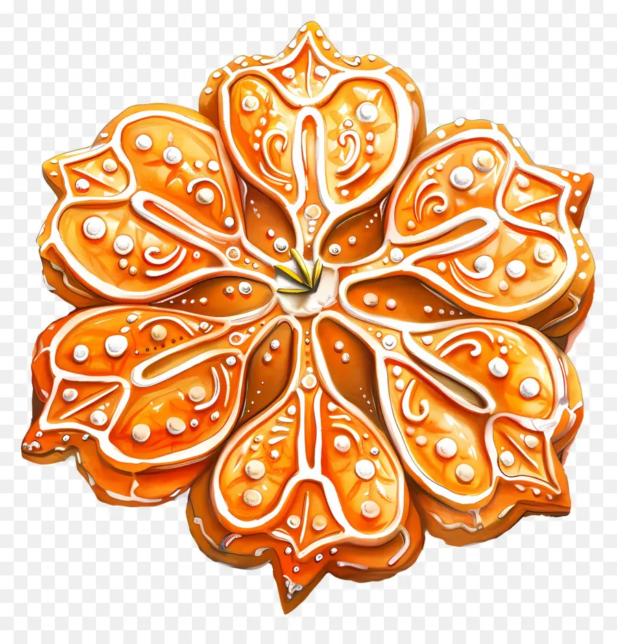 Galleta De Jengibre，Galleta Decorativa PNG