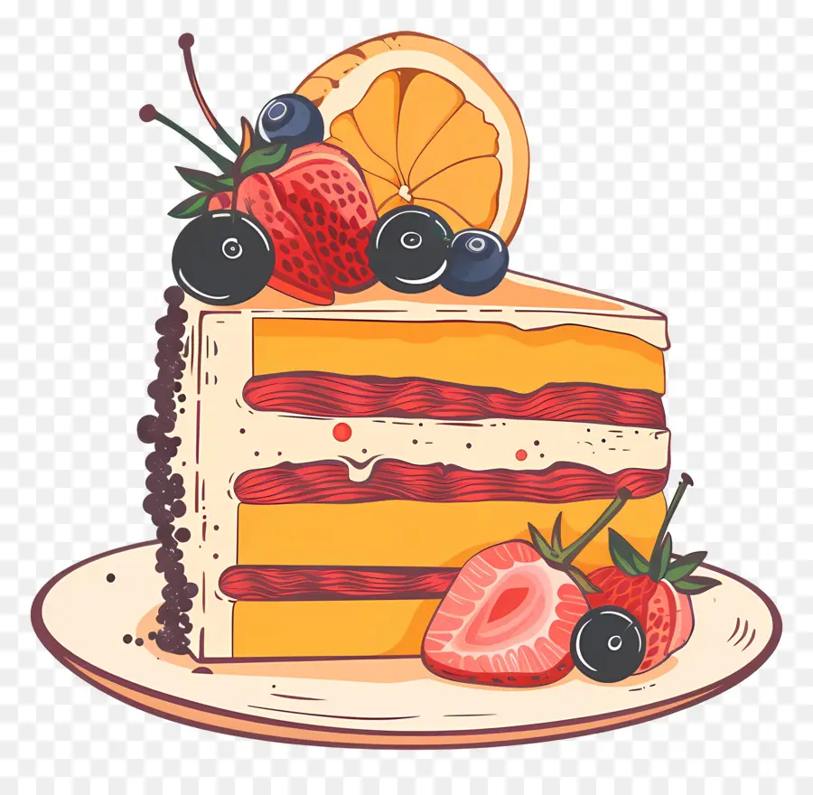 Pastel De Frutas，Pastel PNG