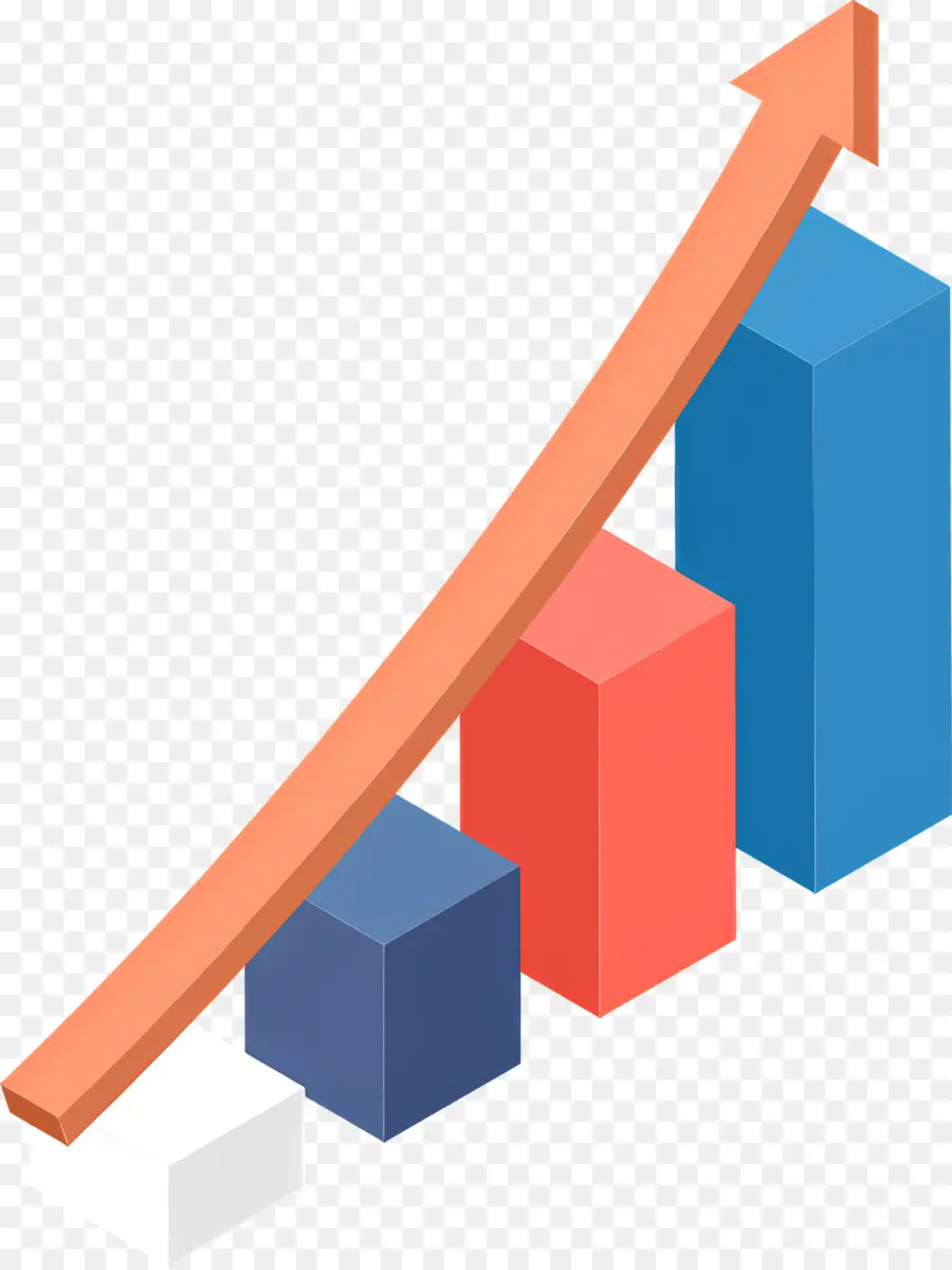 Gráfico De Barras，Tabla De Crecimiento PNG