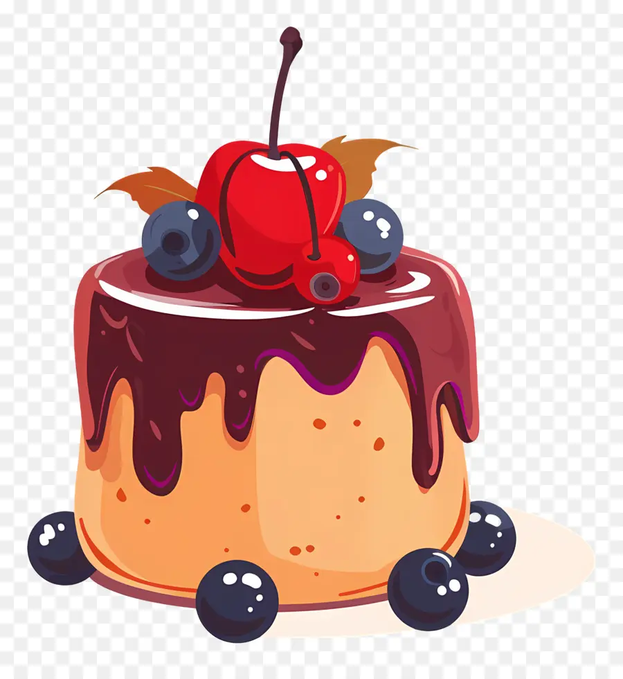 El Pastel De Frutas，Pastel De Chocolate PNG