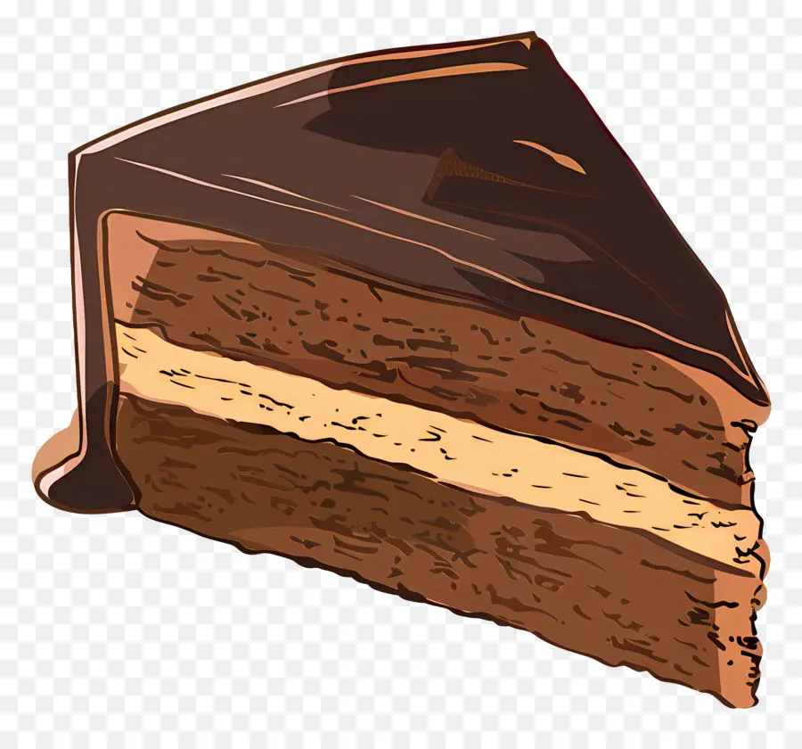 Pastel De Chocolate，Rebanada De Pastel De Chocolate PNG