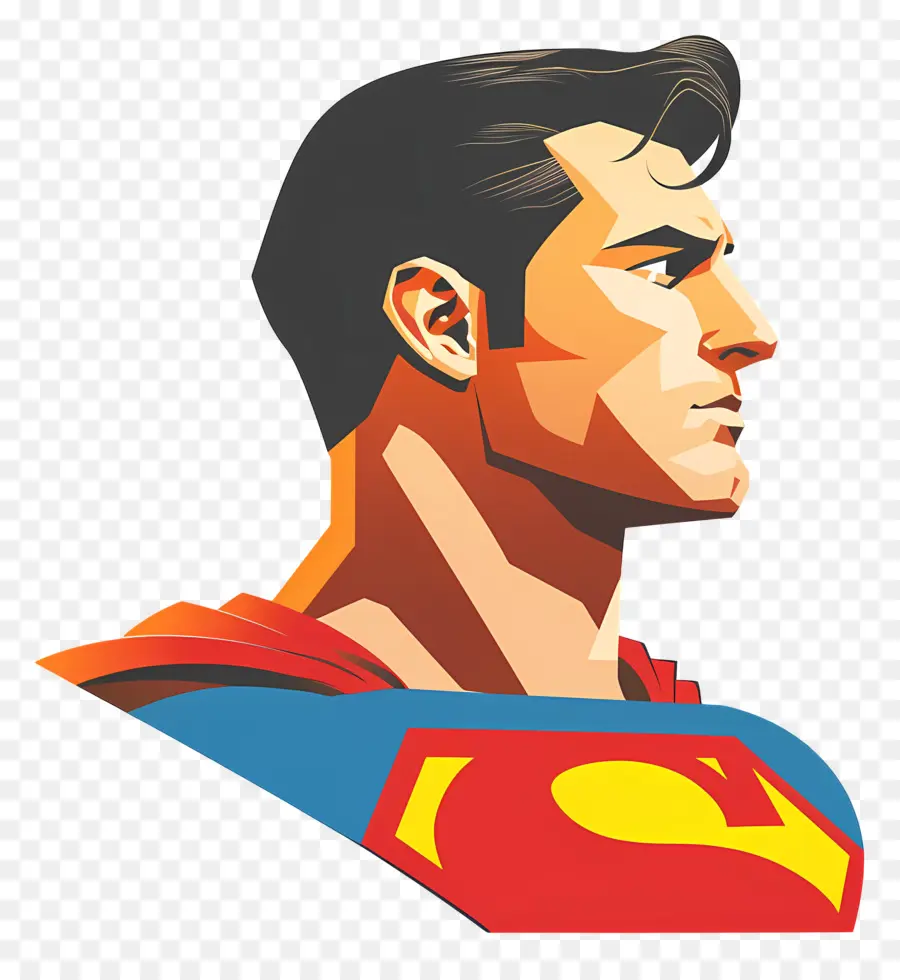 Cabeza De Superman，Superhombre PNG