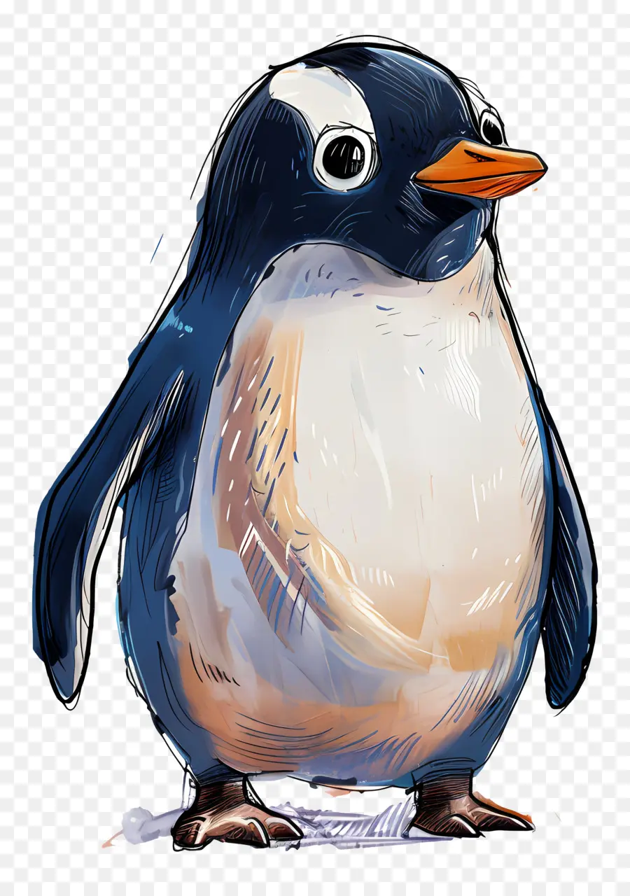 Pingüino，Antártico PNG