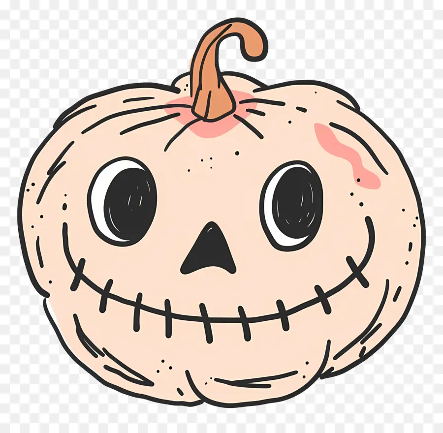 Calabaza De Halloween，Calavera De Calabaza PNG