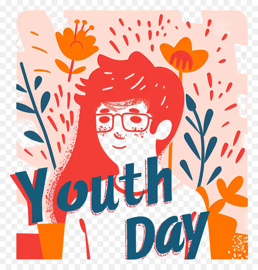 Día Internacional De La Juventud，Ilustración Del Día De La Juventud PNG