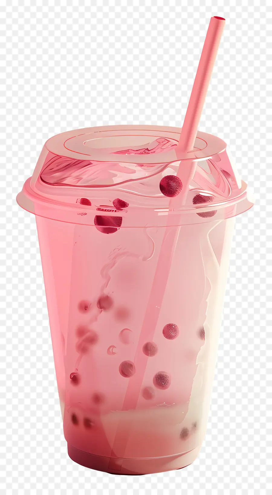 Té De La Burbuja，Bebida Rosa PNG