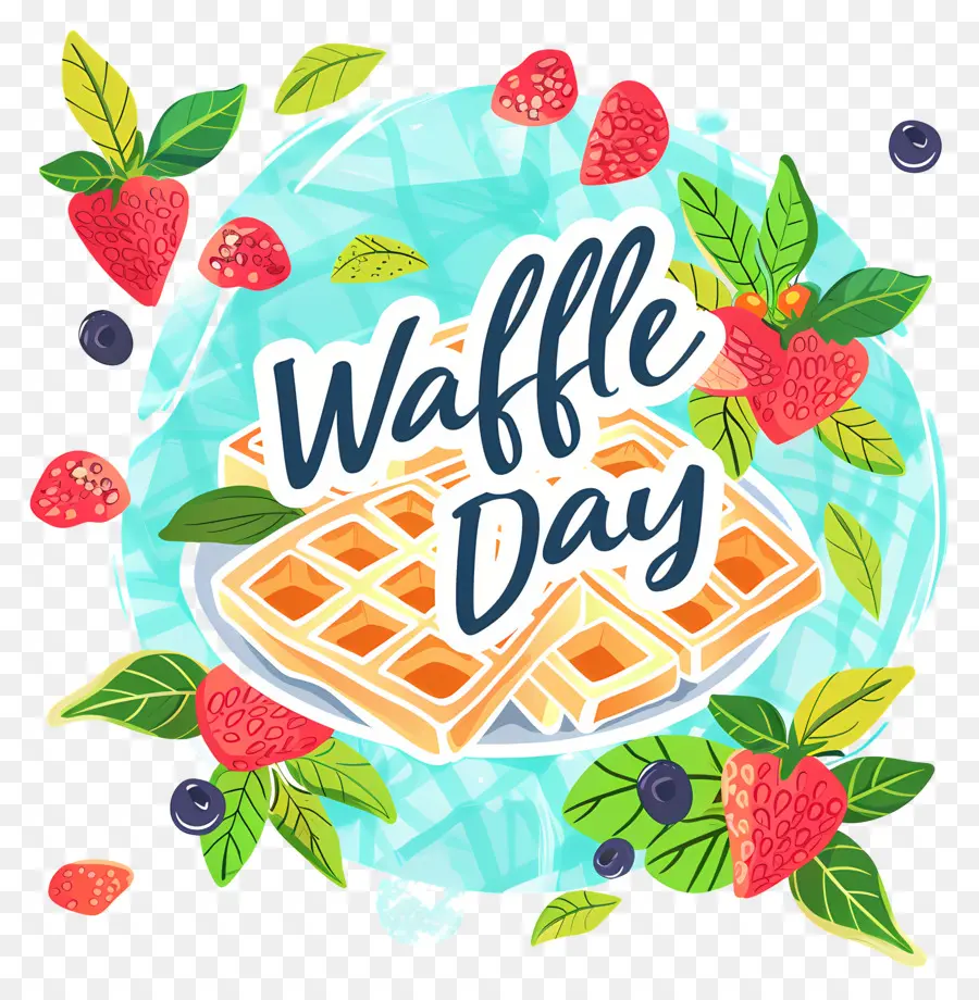 Waffle Día，Waffle PNG