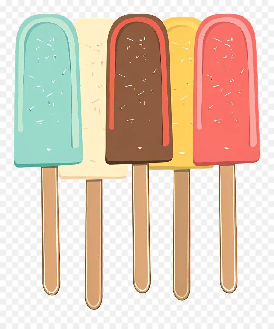 Las Paletas De Helado，Conos De Helado PNG