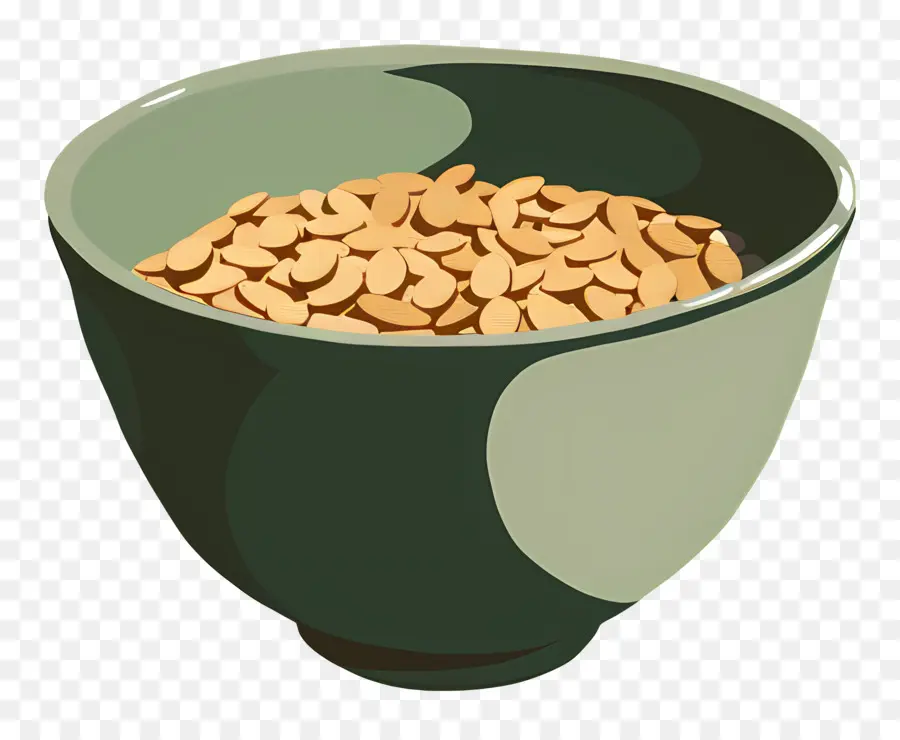 Tazón De Cereal，El Arroz Integral PNG