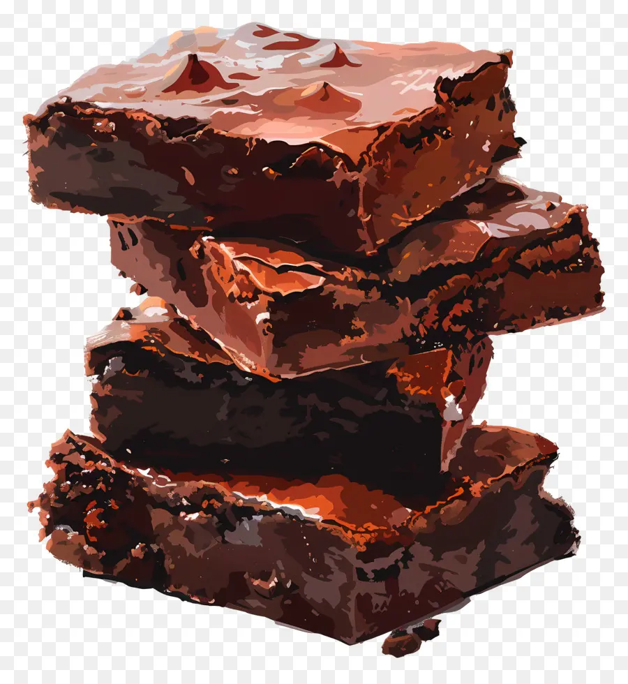 Brownies，Chocolate PNG
