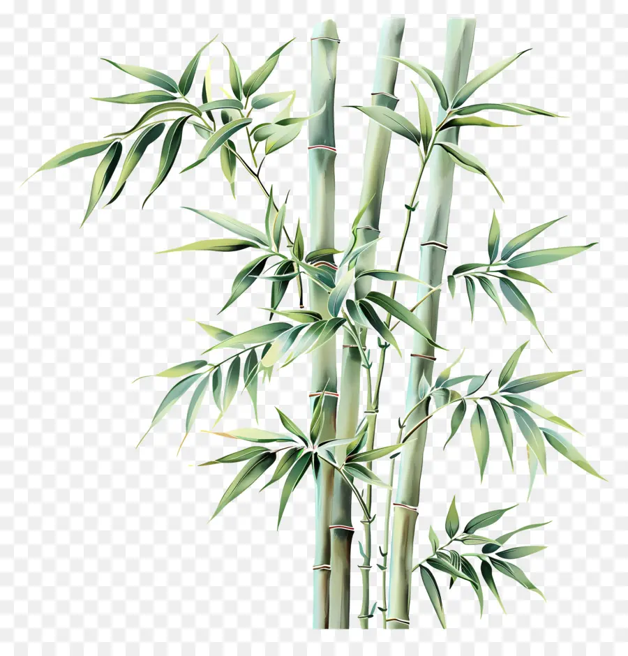 Bambú，Las Plantas De Bambú PNG