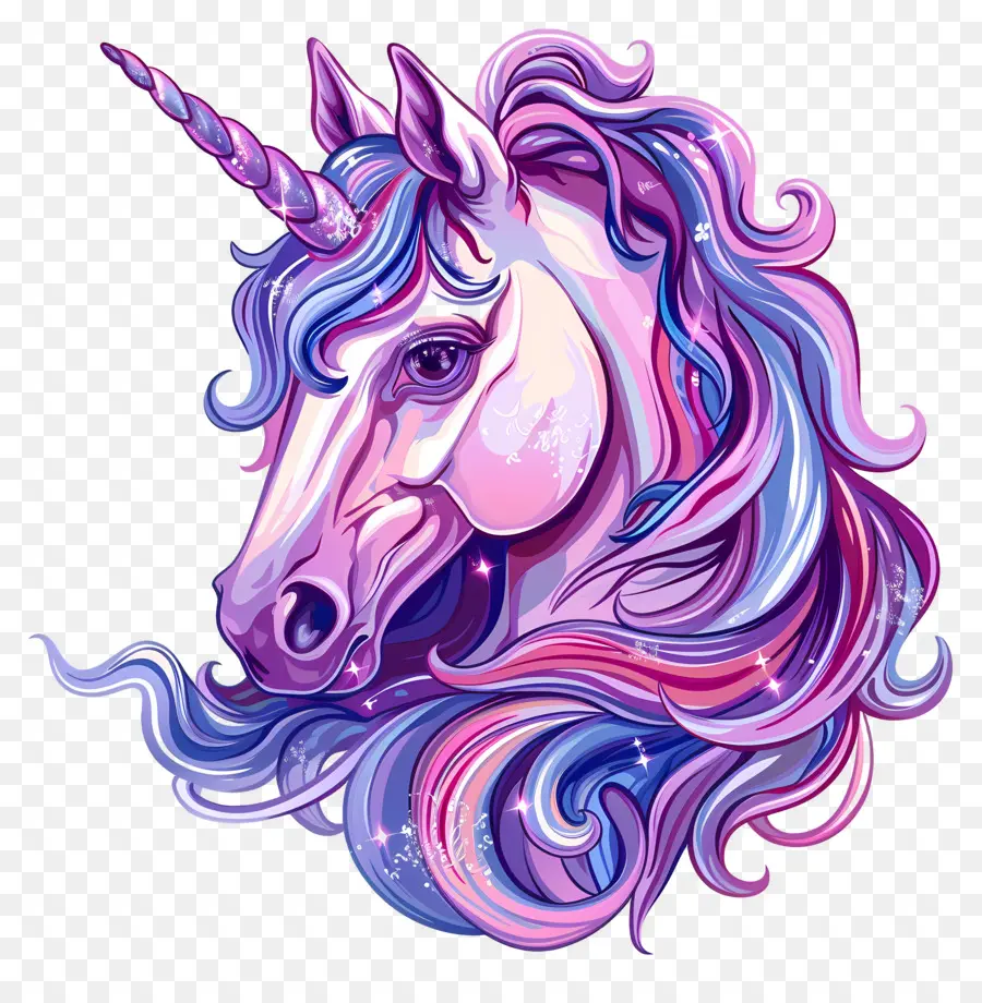 Unicornio，Unicornio Colorido PNG