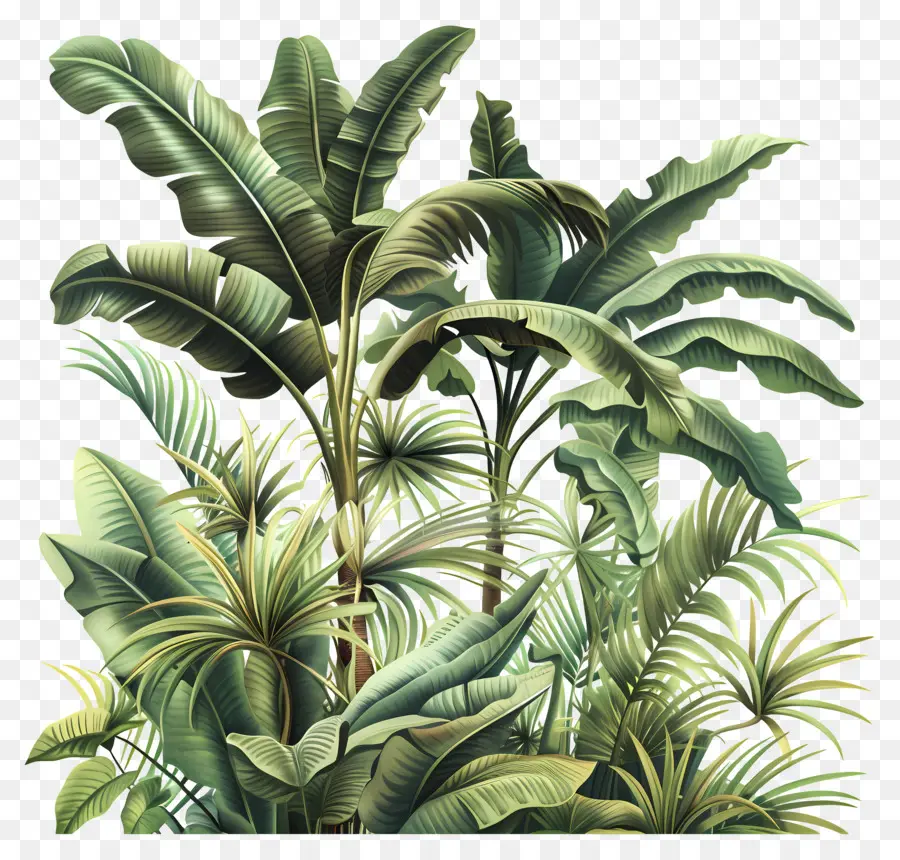 Plantas De La Selva，La Selva Tropical PNG