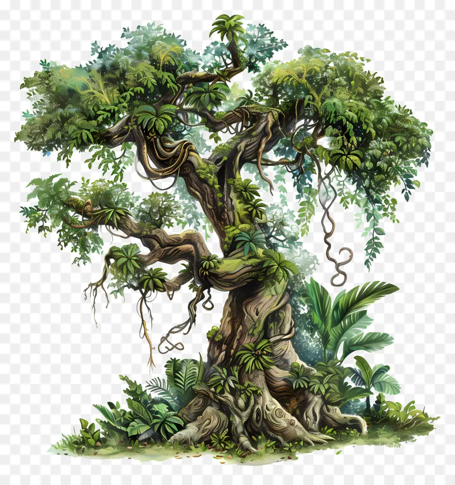 La Selva De árbol，Árbol PNG